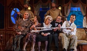 ABDUCTION: Osmin captures the lovers and gloats